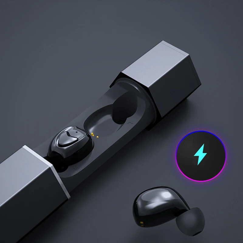 

TWS Bluetooth Earphone 5.0 Wireless Earbuds 3D Stereo Mini With Dual Mic Sports Waterproof Earphones Auto Pairing Headset