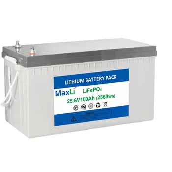 شراء24v100 دورة عميقة قابلة للشحن بطارية ليثيوم أيون LiFePO4 بطارية مع وظيفة بلوتوث البطارية الشمسية