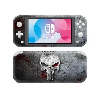 

The Punisher Skull NintendoSwitch Skin Sticker Decal Cover For Nintendo Switch Lite Protector Nintend Switch Lite Skin Sticker