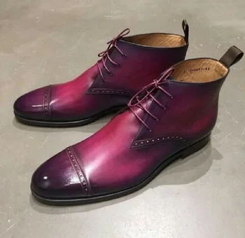 

Men's Retro Multiple Buckle Retro Ankle Boots-Black Friday Brogue Shoes Spring Vintage Classic Male Casual HA155