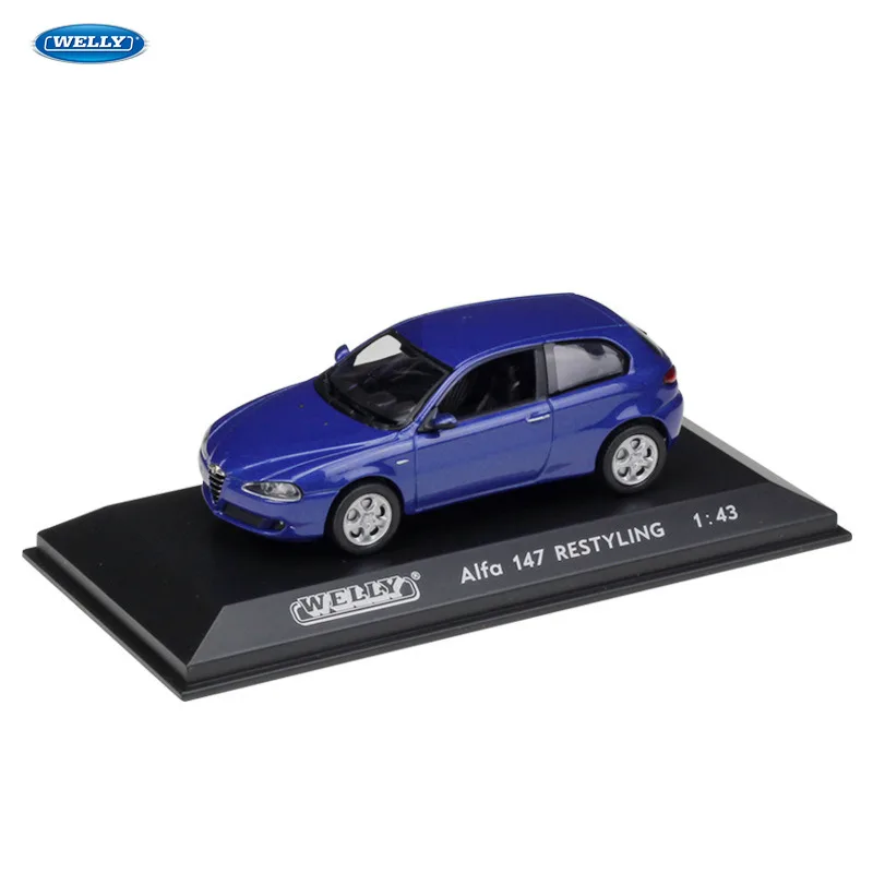 

WELLY 1:43 Aifo 147 RESTYLING car alloy car model simulation car decoration collection gift toy Die casting model boy toy
