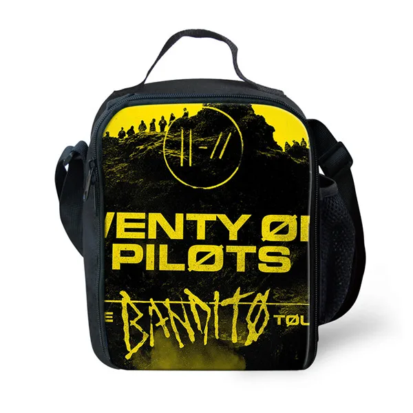 ALP215G Thikin Twenty One Pilots сумки для обедов для студентов девочек портативный кулер для детей Птерозавр сумка для пикника для девочек - Цвет: ALP215G