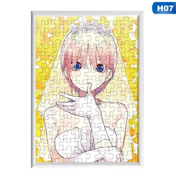 

Anime The Quintessential Quintuplets Jigsaw Puzzles 120 Pcs Mini Toy For Adults Children Kids Educational Games Pretty Gift