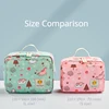 Sunveno Baby Diaper Bags Maternity Bag for Disposable Reusable Fashion Prints Wet Dry Diaper Bag Double Handle Wetbags 21*17*7CM ► Photo 2/6