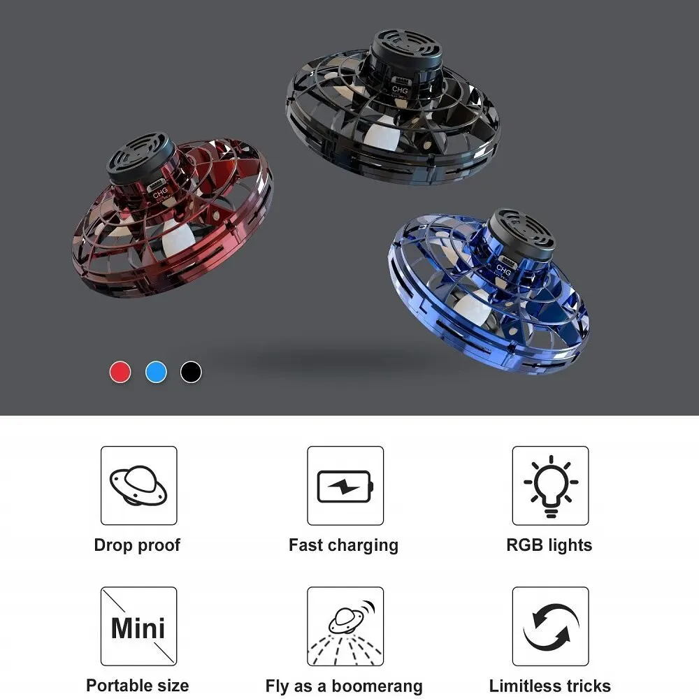3 Colors Flying Helicopter Flynova Mini Drone UFO Fingertip Upgrade Flight Gyro RC Drone Aircraft Toy 1 3 Colors Flying Helicopter Flynova Mini Drone UFO Fingertip Upgrade Flight Gyro RC Drone Aircraft Toy 4