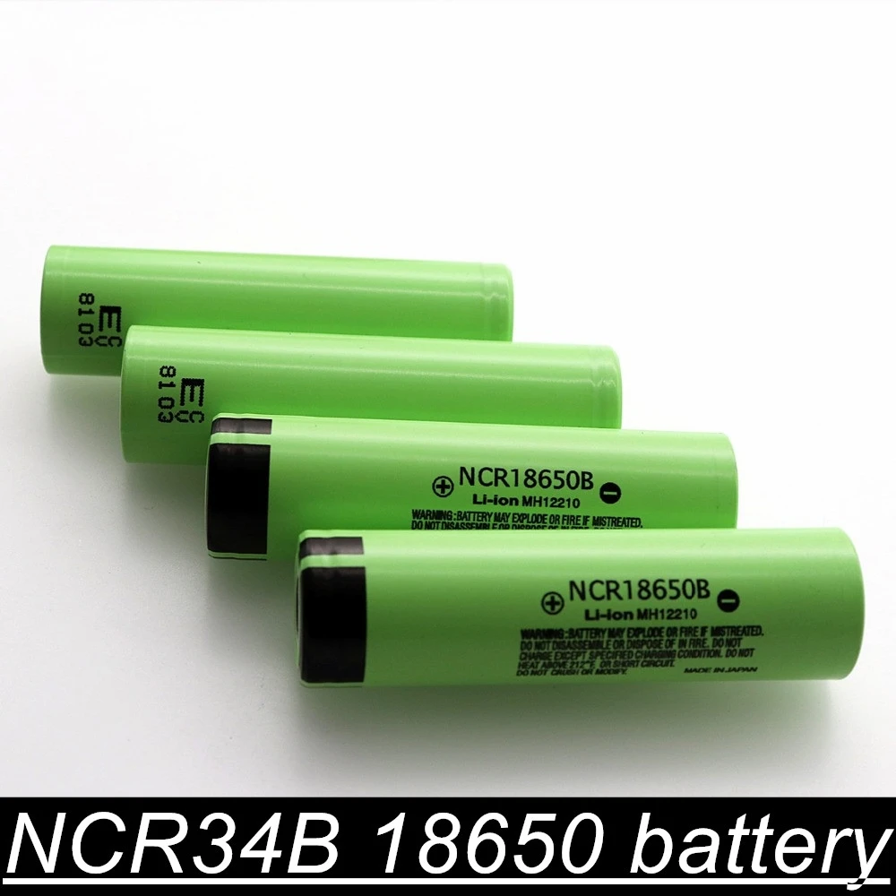 NCR18650B 3,7 v 3400mah 18650 литиевая аккумуляторная батарея для фонариков