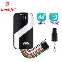 Deelife 4G Mini GPS Tracker Vehicle Anti-Thef Locator For Car Motorcycle Motorbike With Real-time GSM Tracking Monitoring System