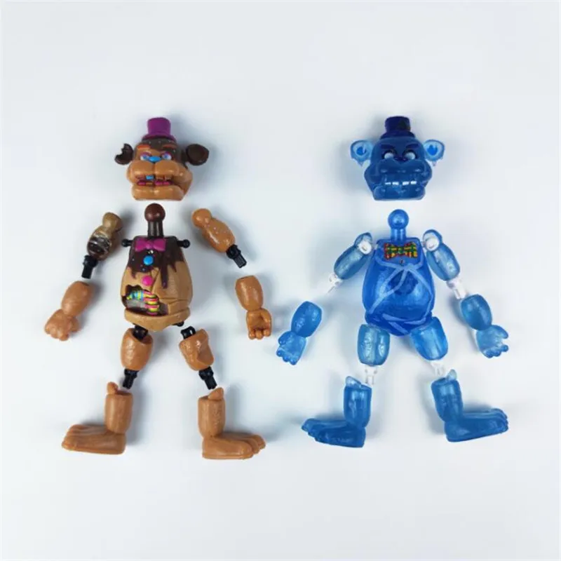 5Pcs/3Pcs 11-15cm Fnaf Anime Figura Cinco Noites Na Freddys Juntas