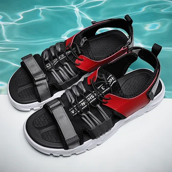 

free verano ete male slippers slides sandale classic camel platform shipping man gladiator beach vietnam for mens summer roman