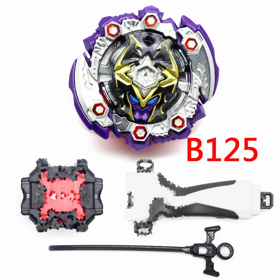 Топ Takara Tomy Beyblade Burst набор Beyblade игрушки стадион Арена пусковая установка Bey Blade Металл Fusion спиннинг Топ лезвие мальчик игрушка - Цвет: B125ZI