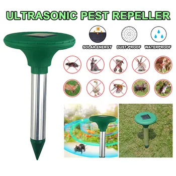 

Solar Ultrasonic Snake Repeller Sonic Voles Snake Rat Rodent Garden Yard Pest Control Mosquito Repellent Mouse Repeller
