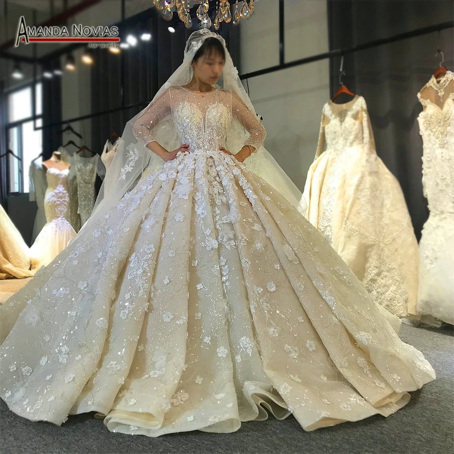 vestido de casamento aliexpress