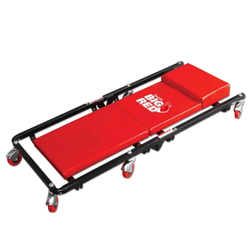 

car repair lying board auto chassis check lying plate with wheels skate board garage tool