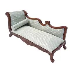 Canapé de beauté Vintage, accessoires de meubles pour maison de poupée, échelle 1:12, pour chambre à coucher 