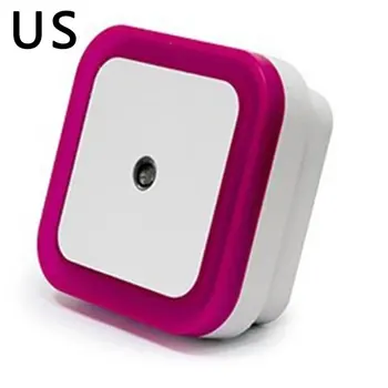 

LED Night Light Mini Light Sensor Control Nightlight Lamp For Children Kids Living Room Bedroom Lighting 220V US Plug Home decor