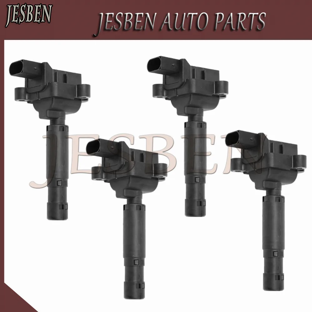 Новинка 4 шт. катушка зажигания A0001502580 0001502580 подходит для Mercedes-Benz C160 C180 C200 C230 C250 CLC180