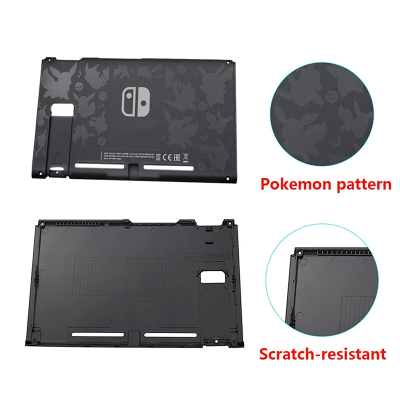 Чехол для задней панели для nintendo Switch, сменный защитный чехол, аксессуары