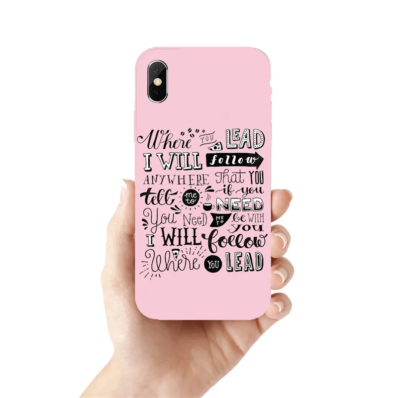 Мягкий чехол для телефона Gilmore girls для iphone 11 Pro MAX Xr Xs Max 6 6s 7 8 Plus 5 5S Se для розового цвета, силиконовый чехол из ТПУ