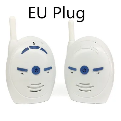 EU Plug 2,4 ГГц беспроводной детский портативный цифровой аудио Радионяня Чувствительная передача двухсторонний Talk Cry Voice - Цвет: EU Plug