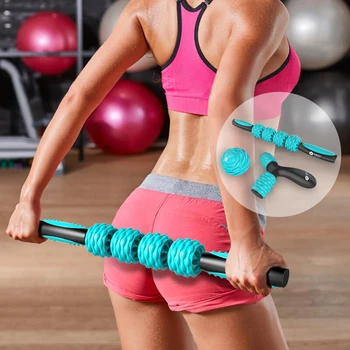 

Massage Ball Set Muscle Roller Stick Firm Spiky Sensory Ball Massage Kit for Myofascial Massager Deep Tissue Pain Relife Pilates