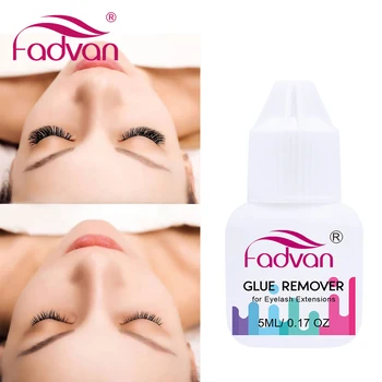 

Fadvan New Clear Gel Remover for Eyelash Extensions 5ml Glue Remover 1 bottle Makeup Lashes Uninstall Gel Cleaner