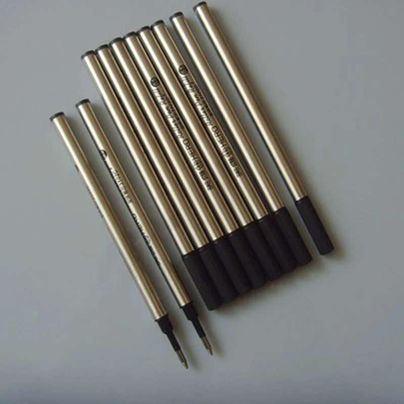 10pcs Pen Refills Black Ink Refill Cross Pen Refills Black Medium Home Pens Cross Pen Refills Writing Office Nib Stationery
