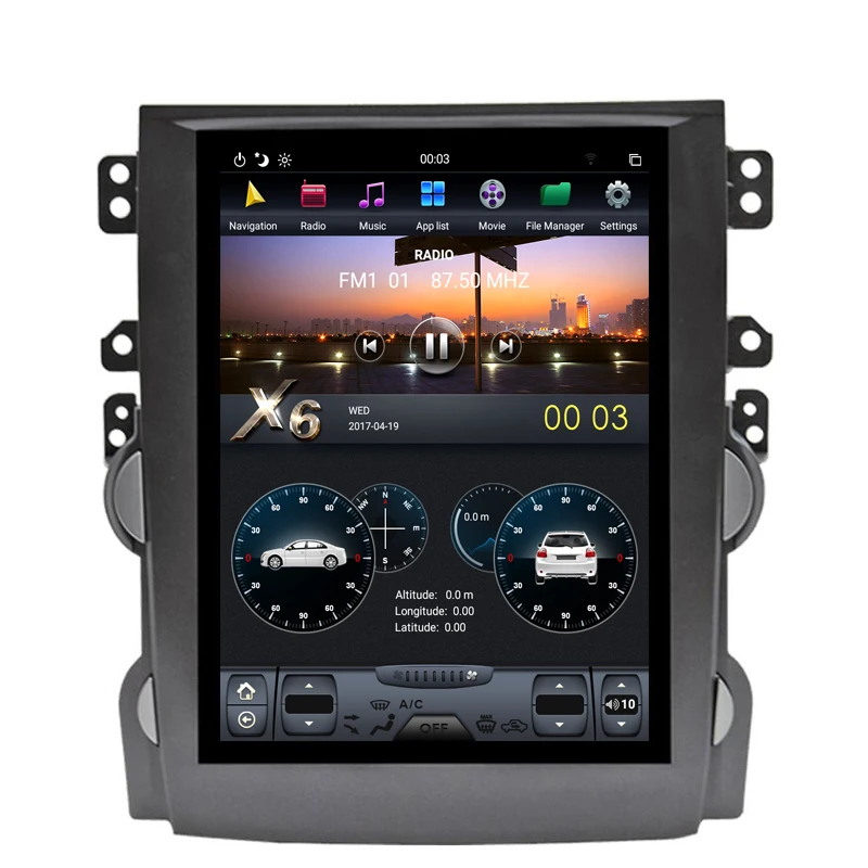 Perfect NAVITOPIA 10.4inch 4G+64GB Tesla Style Vertical Screen Android 8.1 Car DVD GPS Navigation for Chevrolet Malibu 2012-2015 8