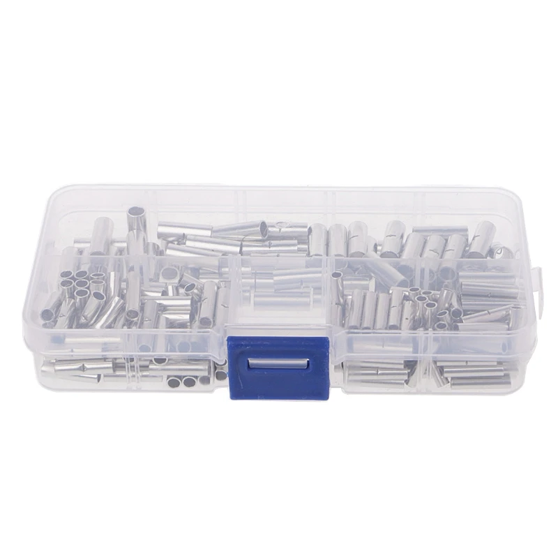 

200 Pcs Copper Butt Splice Connectors Terminal Cable Wire Crimp Solder 22-10 AWG Y1QB
