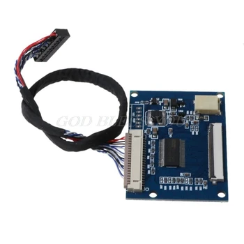 

1Set Standard 20Pin 1-ch LVDS Input to 50Pin TTL Output Driver Board with Cable Drop Shipping