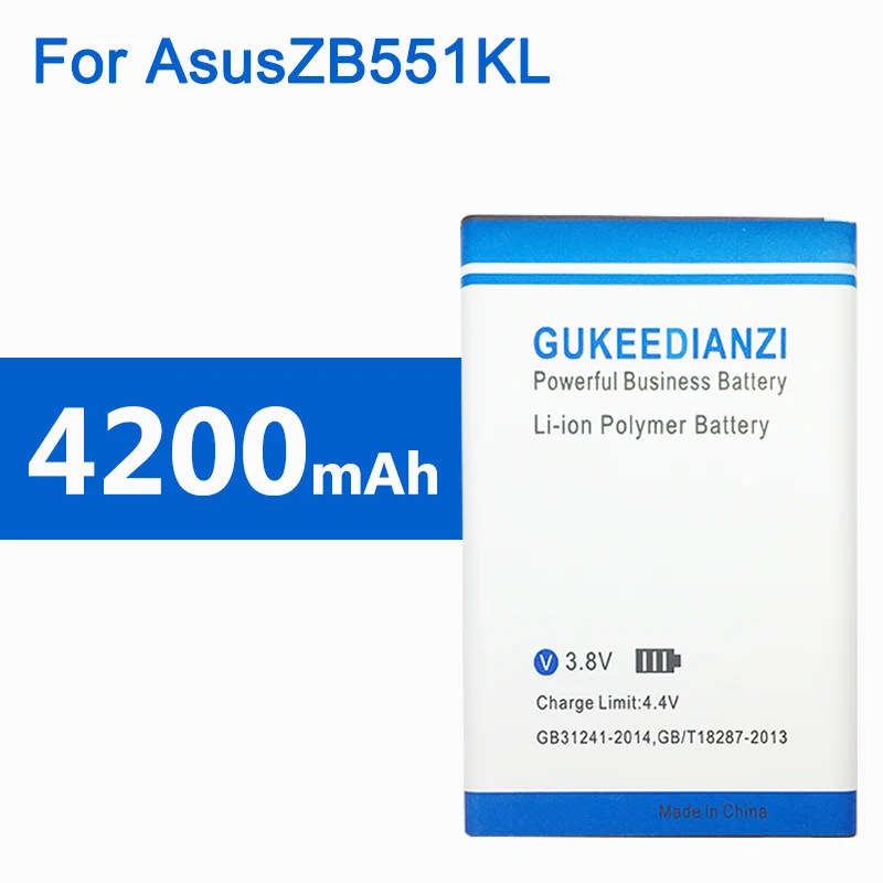 4200 мАч B11P1510 100% новый перезаряжаемый аккумулятор для мобильного телефона ASUS Zenfone Go