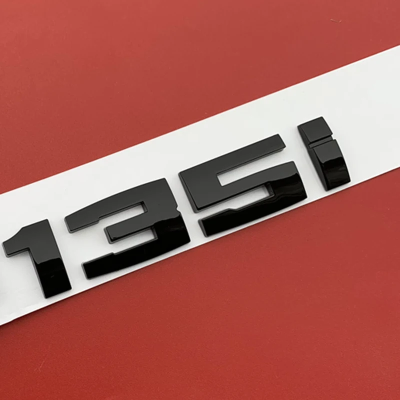 

Glossy Black Letter Number Emblem for BMW M M1 M2 M3 M4 M5 M6 M7 M8 X4M X5M X6M M540i M135i M335i M240i M550d M750Li