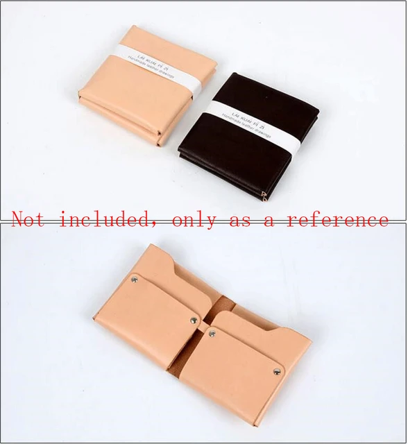 Dqb-01 Short Wallet Acrylic Template Wallet Leather Pattern