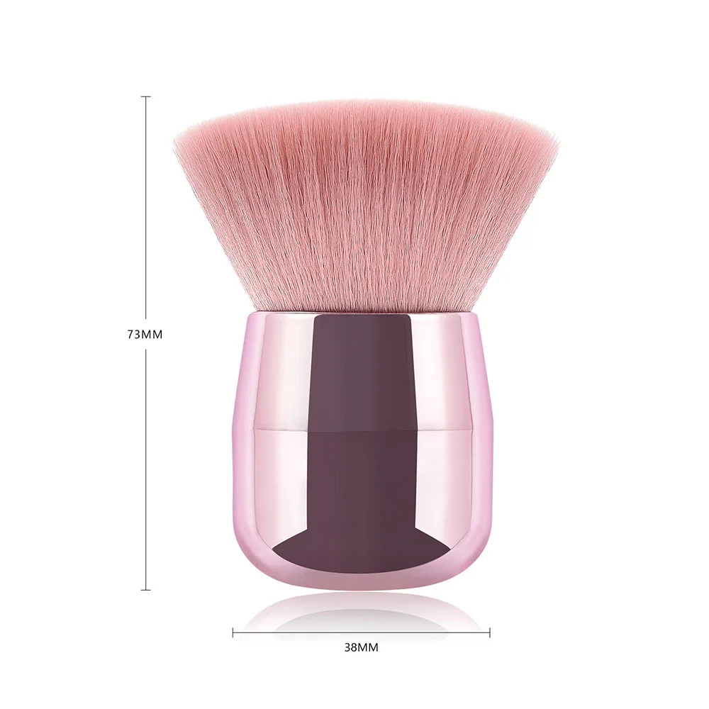 1 шт. плоская кисть для грунтовки Кисть для макияжа лица высокой плотности Кисть для макияжа Кабуки кисть для пудры макияж кисти для макияжа инструмент