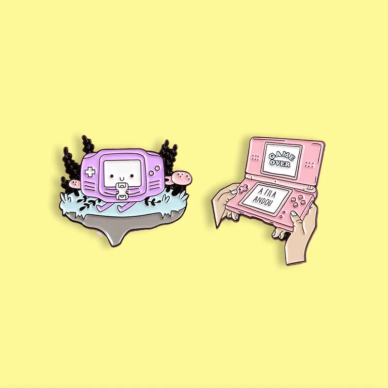 Заколка для игрового автомата Милые Броши любителей видеоигр ручной значок