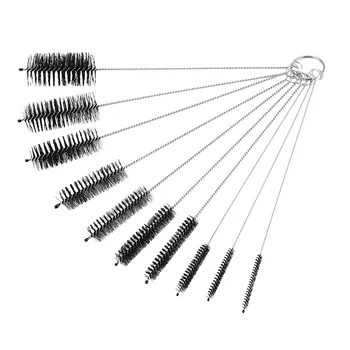 

Bottle Brush,Bottle Cleaning Brushes, Cleaning Brush, Cleaner for Narrow Neck Bottles Cups with Hook, Set of 10 pcs