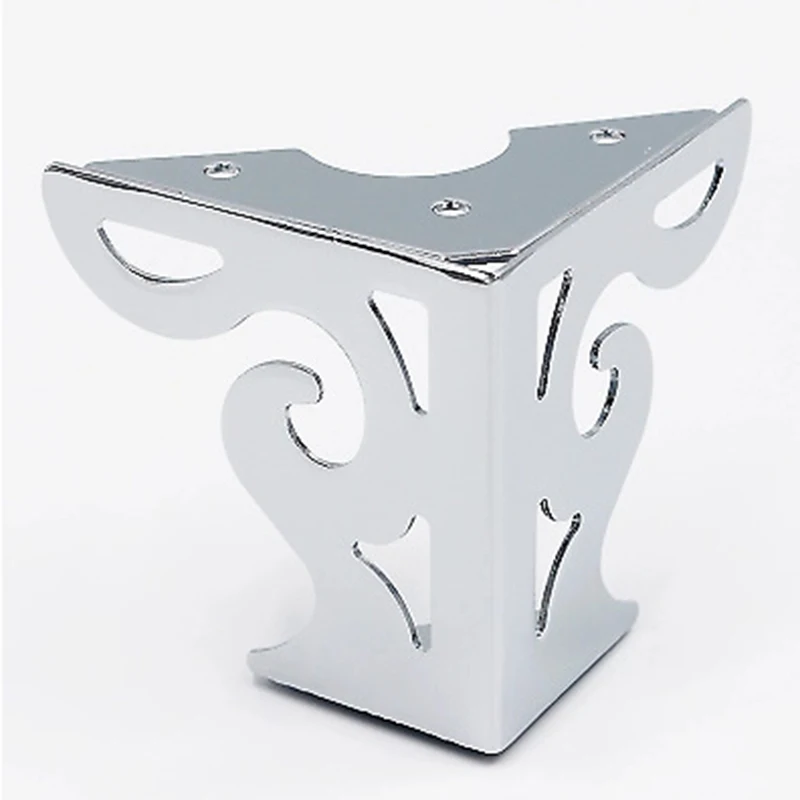 

4 Pieces European Sofa Legs Tea Table Metal Furniture Feet Couch Bench Cabinet Furniture Accessories