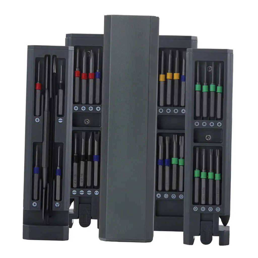Multi-Purpose Screwdriver Set 31 in 1 Prying Machine List Convenient Tweezers Manual Repair Tools for Quartz Watches Radios | Инструменты