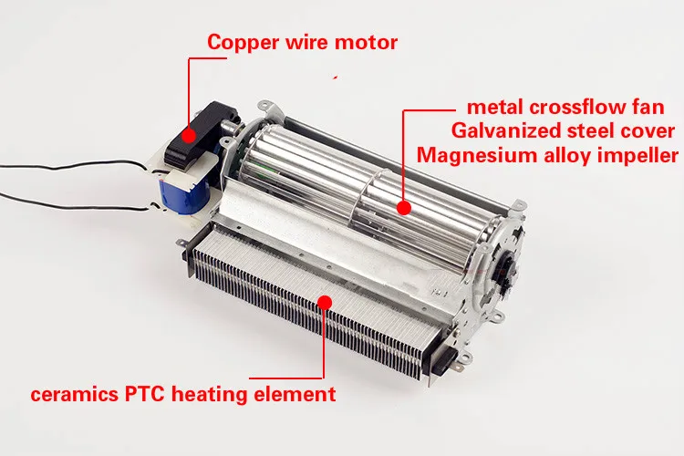 220V утепленная PTC Керамика перекрестного течения нагреватель воздуха на дизельном топливе, Нагревательный элемент PTC нагреватель термостатический Нагревательный элемент 500/600/700/1000/1200w