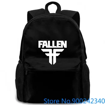

FALLEN SKATE "Rise with The Fallen" Black :M-L--X-3 Cool women men backpack laptop travel school adult student