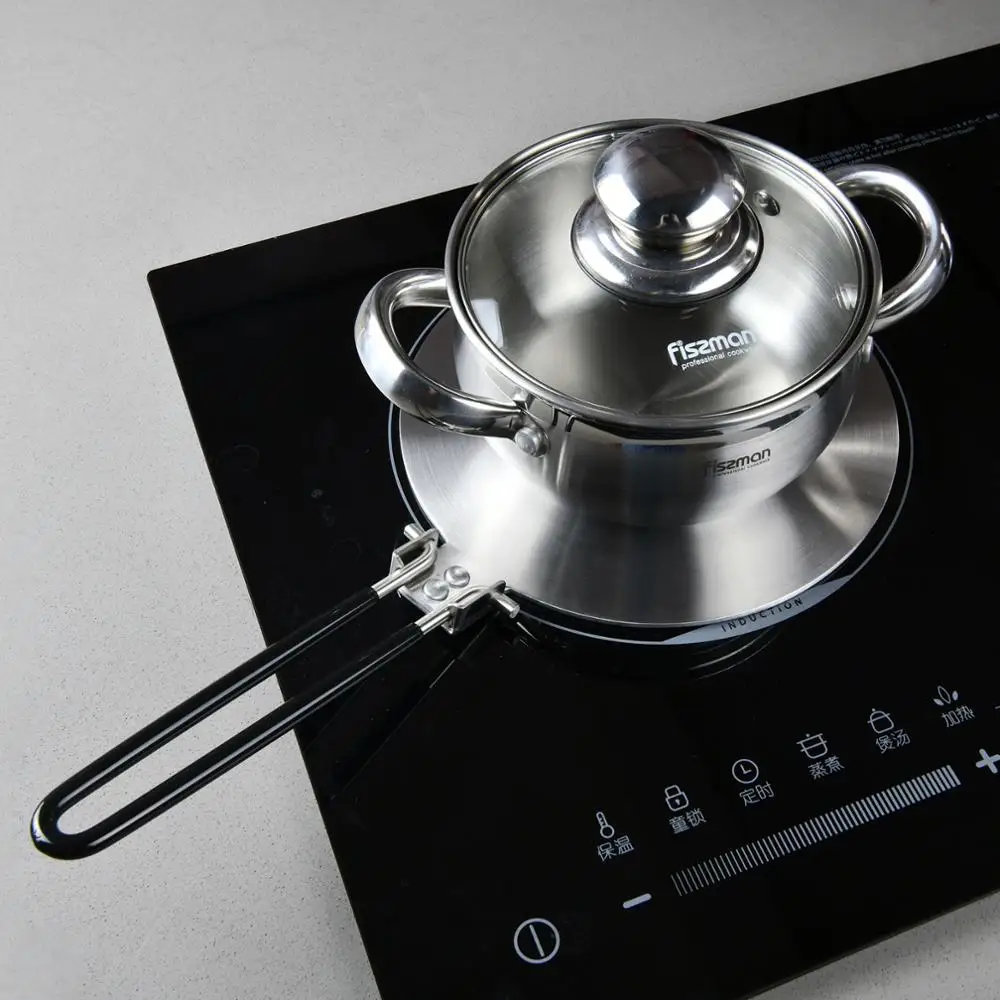 Fissman Stainless Steel Induction Hob Adapter Heat Exchange Floding Plate -  Cookware Parts - AliExpress