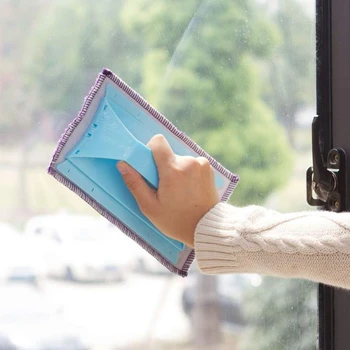 

Home Clean Multifunctional Glass Rag Doors Windows Slide Gap Cleaning Brush Glass Cleaner Scratching BrushTool