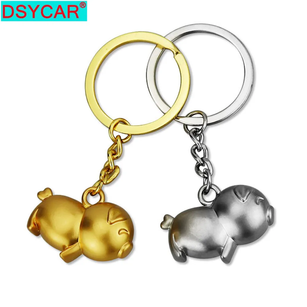 

DSYCAR 1Pcs Metal Key Chian Fashion Car Keyring Key Chain Keychain Key Rings Keyfob Creative Gifts Trinket for Unisex