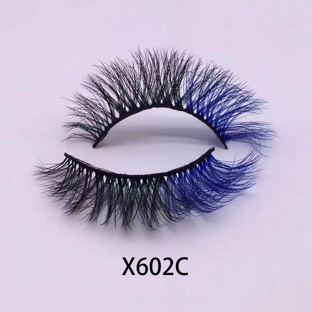AMAOLASH 3d Color False Lashes Natural Long Colorful Eyelashes Dramatic Makeup Fake Lash Party Colored For Cosplay Halloween -Zentai shop online Hba7ba7377e4048b6b073c664a711d07cI.jpg