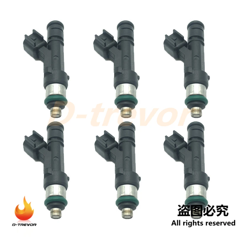 6 шт. форсунка топливной форсунки OEM 0280158103 для Mazda 3 5 2006 л MX Miata 2012 FJ824|Топливный