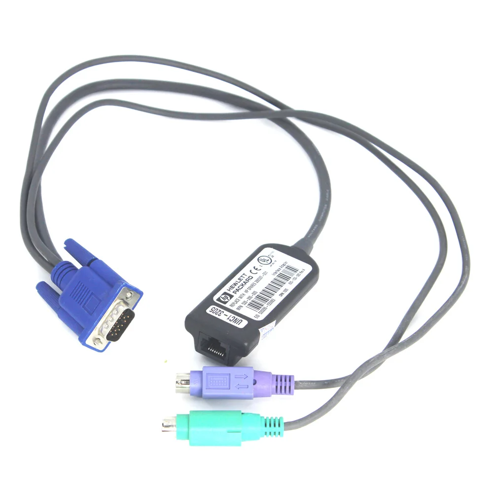 396632 001 IP KVM CAT5 PS/2 RJ45 to VGA адаптер сопряжения 520 290 505 (б/у)|adaptor 12v|adaptor gasadaptor box |