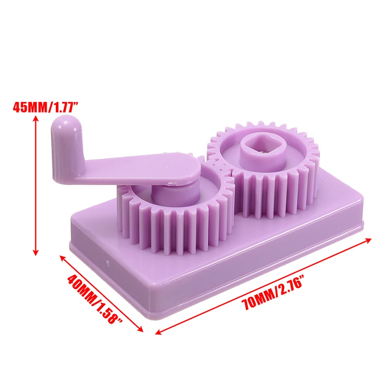 Пластиковый обжимной инструмент машина бумажный ролик для квиллинга бумаги ремесло щипцы DIY волновой формы Квиллинг принадлежности для скрапбукинга 7*4*4,5 cm