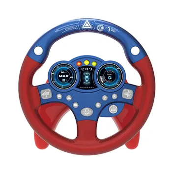 

Children's Simulation Small Steering Wheel Copilot Simulated Steering Wheel Early Education Puzzle Sound Toy Dropshipping