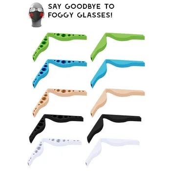 

10PCs Mask Holder Nose Anti Fog Nose Bridge Holder Increase Breath masque mascarillas Face Mask Silicone Nose Bridge Glasses