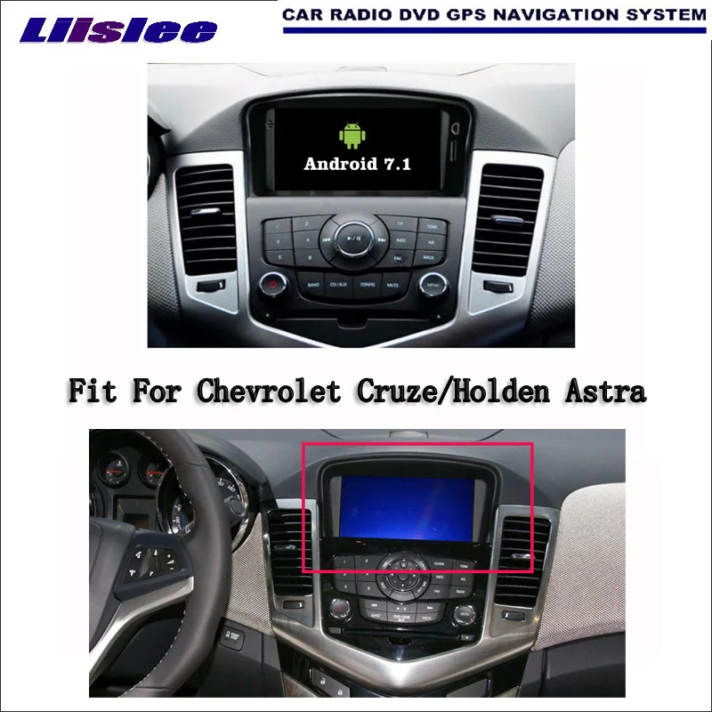 Liislee Android 7 1 2G RAM для Chevrolet CruzeHolden Astra автомобильный GPS Navi Навигация Радио Аудио Видео