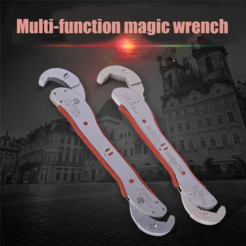 

Adjustable Multifunction Wrench Spanner Universal Wrench Pipe Tool 9-45mm FOU99